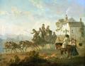 [A Stage Coach on a Country Road]