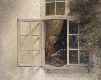 [Ilsted - A Girl Reading in a Window] 