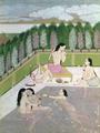 [Girls Bathing, Pahari Style, Kangra School, Himachel Pradesh]
