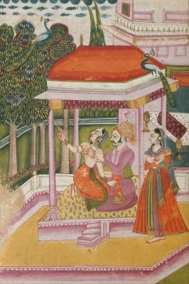 [Indian School - Ramakali Ragini, from a Ragamala, Rajasthan] 