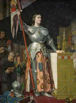[Ingres - Joan of Arc at the Coronation of Charles VII] 