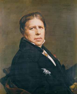 [Ingres - Self Portrait, 1865] 