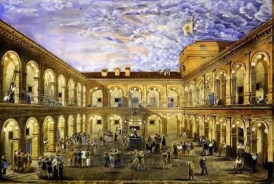 [Italian School - Political Prisoners in the Civita Castellana Fort] 