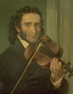 [Italian School - Portrait of Paganini] 
