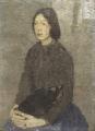 [Girl with Cat in her Lap]