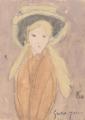 [Little Girl with a Large Hat]