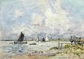 [A Landing Stage on the Escaut]
