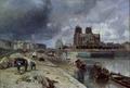 [Notre Dame from the Quai de la Tournelle]