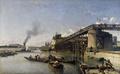 [View of Paris, the Seine]