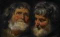 [Two Studies of the Head of an Old Man]