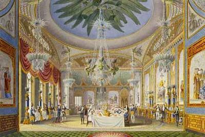 [Joseph Nash - The Banqueting Room at the Royal Pavilion, Brighton] 