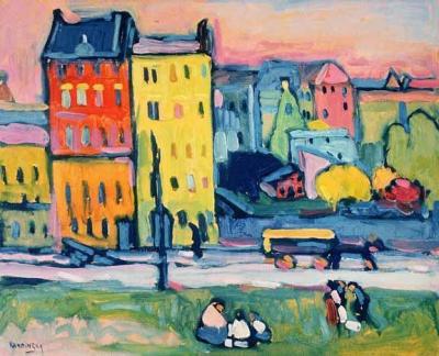 [Kandinsky - Houses in Munich] 