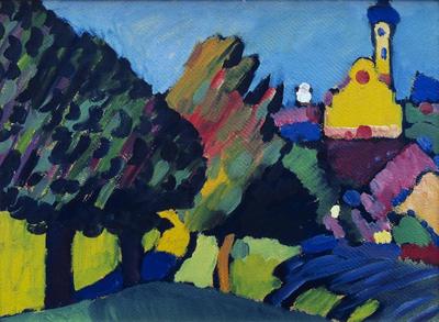 [Kandinsky - Murnau, Autumn Landscape with Church] 