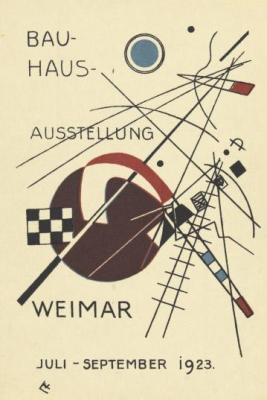 [Kandinsky - Postcard for the Bauhaus Exhibition, July - September 1923] 