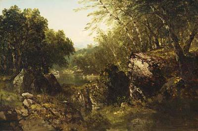[Kensett - Woodland Pool] 