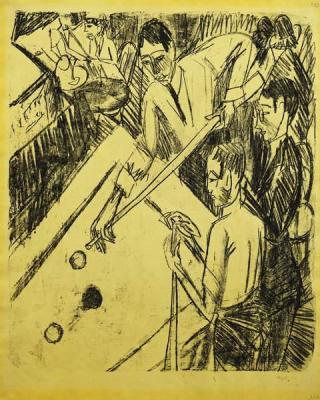 [Kirchner - Billiard Player] 