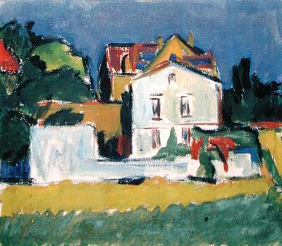 [Kirchner - House in a Landscape] 