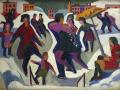 [Ice Skating Rink with Skaters]