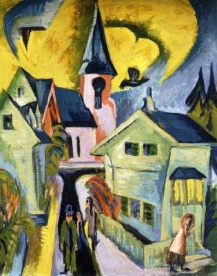 [Kirchner - Konigstein with Red Church] 