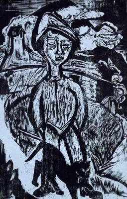 [Kirchner - Mountain Lad in Storm] 