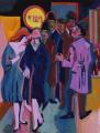 [A Night-Time Street Scene]
