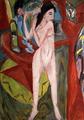 [Nude Woman Combing her Hair]