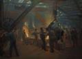 [At the Foundry of Burmeister and Wain]