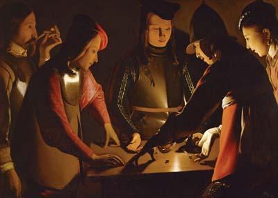 [La Tour - The Dice Players] 