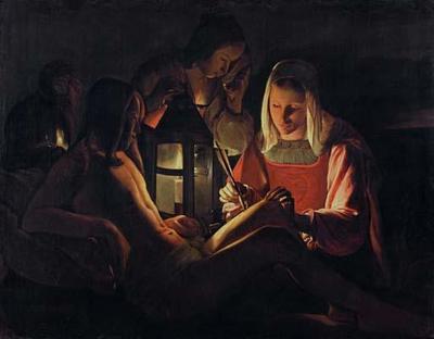 [La Tour - St Sebastian Tended by St Irene and the Holy Women] 