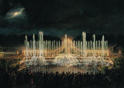 [Lami - Illuminated Fountain Display in the Bassin de Neptune in Honour of Prince Francisco de Assisi de Bourbon] 