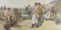 [In a Cornish Fishing Village: Departure of the Fleet for the North]
