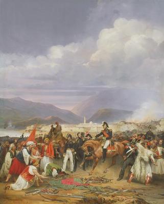 [Langlois - The Capture of Morea Castle, 30th October 1828] 