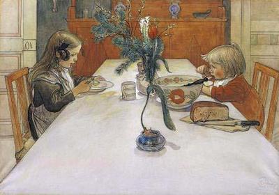 [Larsson - The Evening Meal] 
