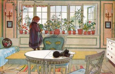 [Larsson - Flowers on the Windowsill] 