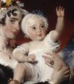 [Priscilla, Lady Burghesh, Holding Her Son]