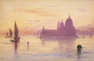 [Lear - Santa Maria della Salute, Venice, at Sunset] 