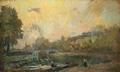 [The Banks of the River Seine at St Cloud]