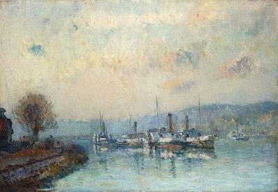 [Lebourg - From the Boathouse, Outskirts of Rouen] 