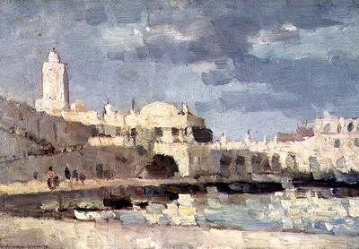 [Lebourg - The Harbour at Algiers] 