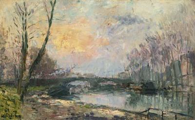 [Lebourg - View of the Seine, Paris] 