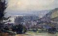 [View of Vetheuil, Sunset]