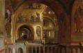 [The Interior of St Mark's Basilica, Venice]