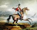 [Equestrian Self Portrait]