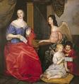 [Francoise Louise, Duchess of La Valliere with her Children as Angels]