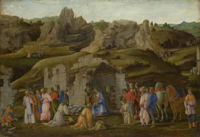 [Lippi - The Adoration of the Kings, c.1480] 