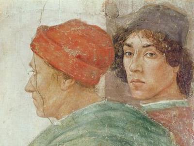 [Lippi - Self Portrait, from the Dispute with Simon Mago] 