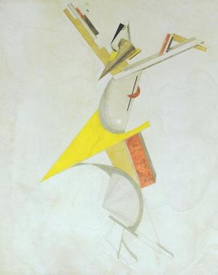 [Lissitzky - Costume for the Opera Victory over the Sun] 