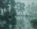 [Mist on the River in Winter]