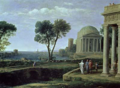 [Lorrain - Landscape with Aeneas at Delos] 