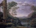 [Landscape with Ascanius Shooting]